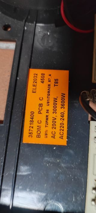 MÓDULOS INDUCCION AEG MODELO 68102KF-N