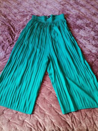 Falda pantalón plisada 