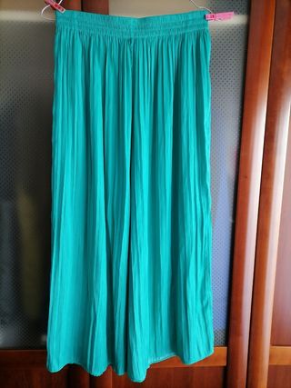 Falda pantalón plisada 