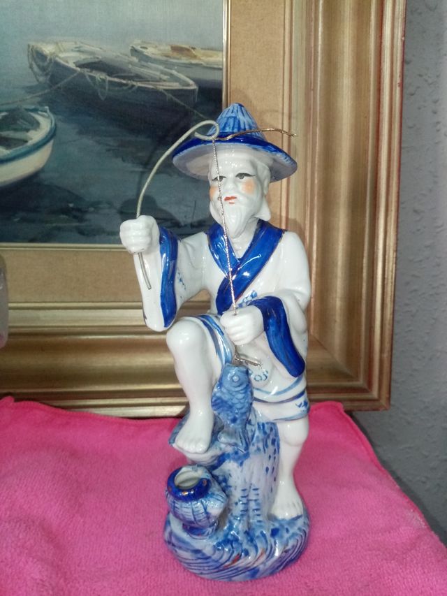 Figura chino pescador