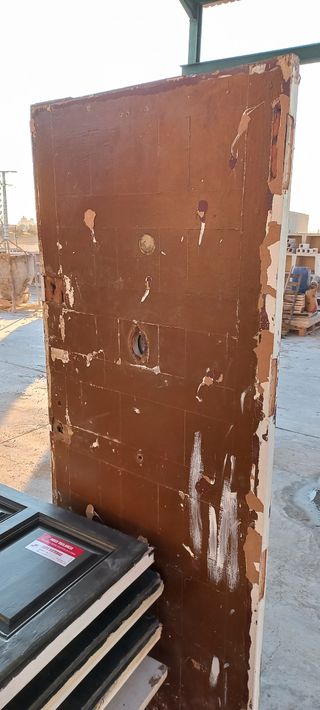 puertas de madera maciza antiguas