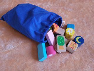 Bloques de madera de animales Woomax