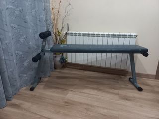 ✅ BANCO PLANO MUSCULACIÓN Y ABDOMINALES