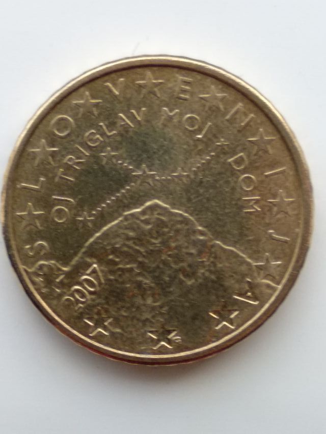 Moneda 50 céntimos Eslovenia