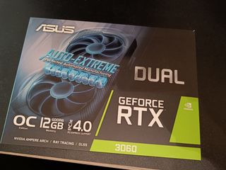 ASUS DUAL NVIDIA 3060 OC EDITION 12GB
