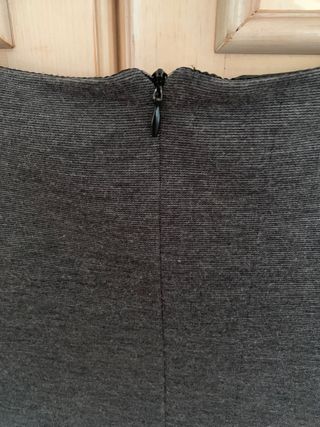 VESTIDO GRIS NIÑA T12