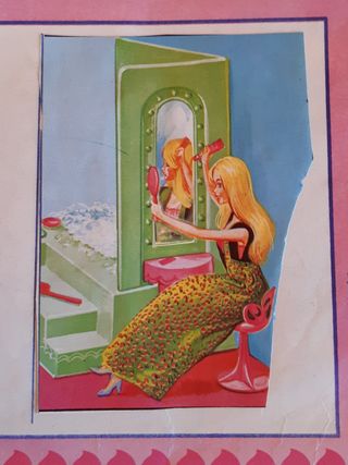 Álbum cromos Barbie Parade (incompleto)