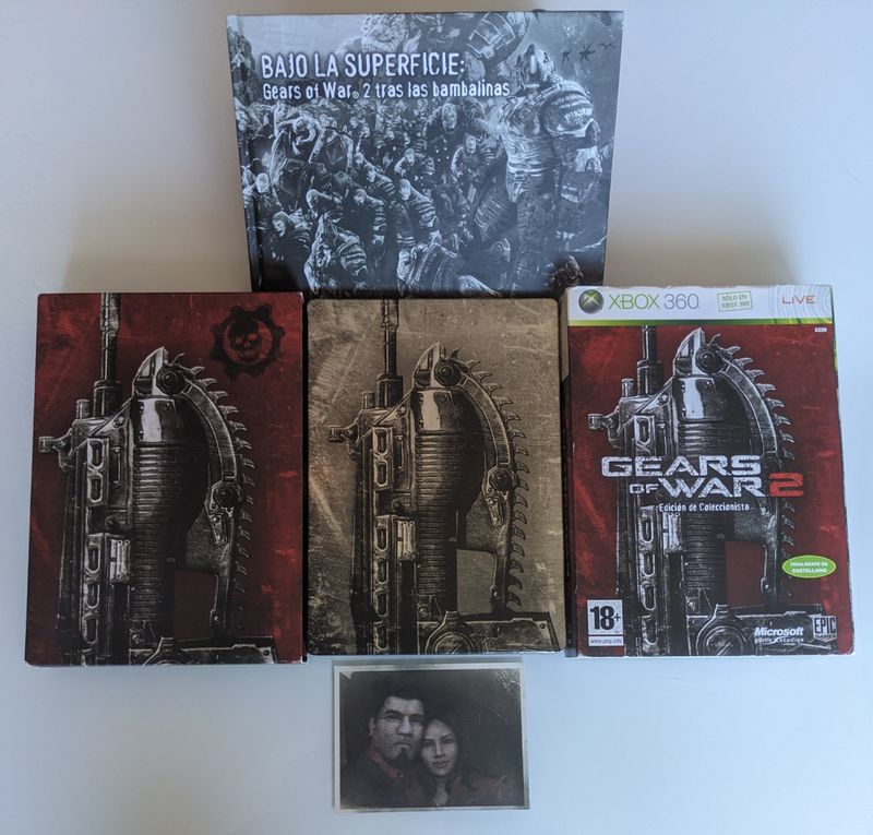 Imagen de Gears of war 2. Es. Coleccionista Xbox 360