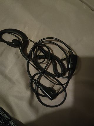 Micrófono para walkie talkie