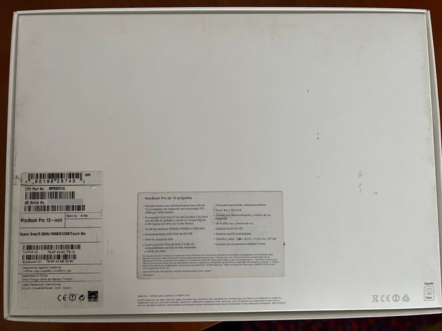 Macbook Pro 13 pulgadas