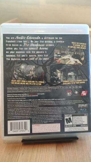 The Darkness y PES 2010 PS3