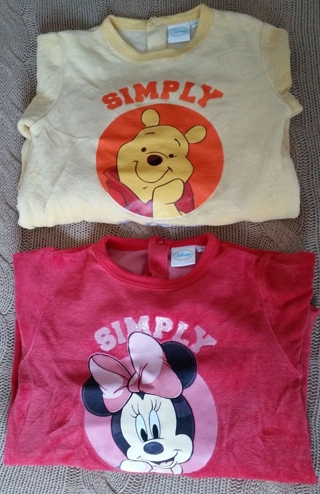 Pijamas Disney 9 meses.