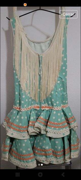 Traje corto de gitana T. 32