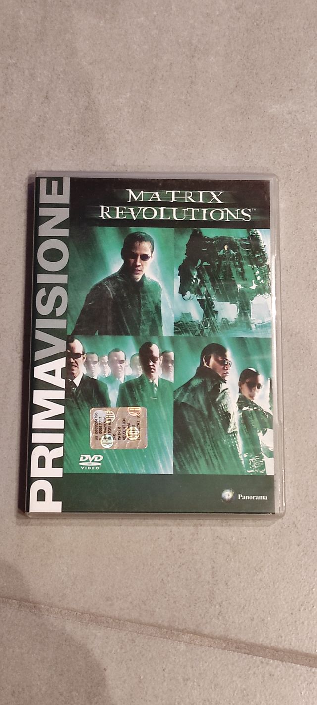 Dvd man in black, matrix, il signore degli anelli