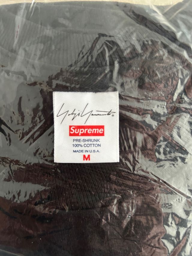 Supreme Yohji Yamamoto Logo Tee Black