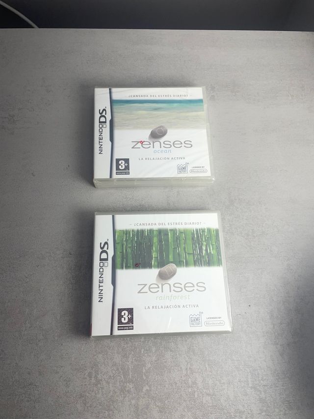 Lote 2 Juegos Zenses DS PRECINTADOS
