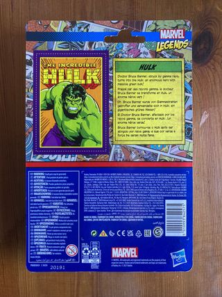 Figura Marvel legends de kenner (hulk)