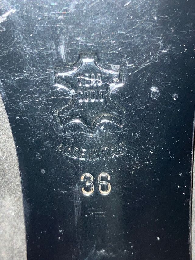 Decoltee' scamosciata nera Guglielmo Rotta n 36