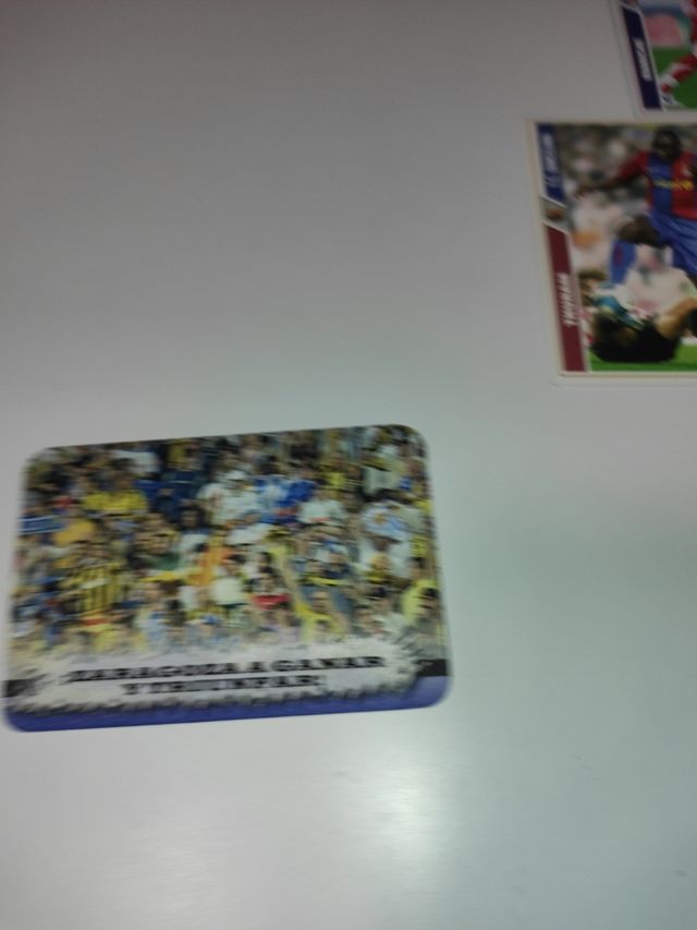 Cromo Zaragoza afición