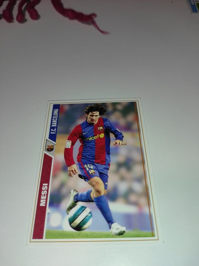 Cromo Messi 2008