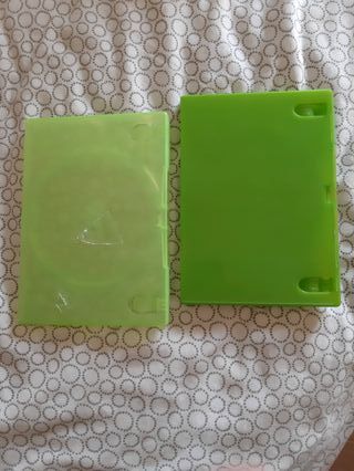 2 Custodie verdi per giochi Xbox 360 "RARE" Sconto