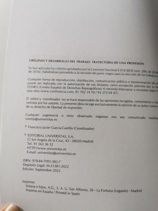 Orígenes y des. del TS Uned