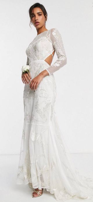 Oportunidad vestido novia Asos talla S a ESTRENAR!
