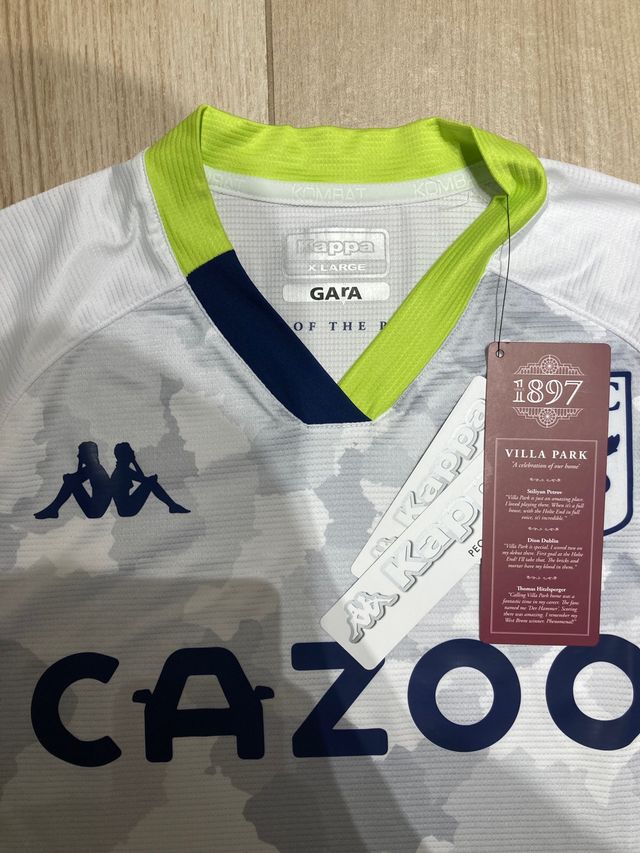 Camiseta Kappa Aston Villa talla Xl