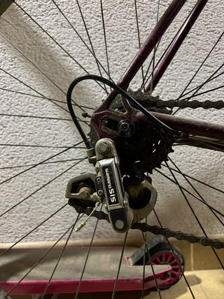 Bicicleta antigua carretera , para tipo urbana