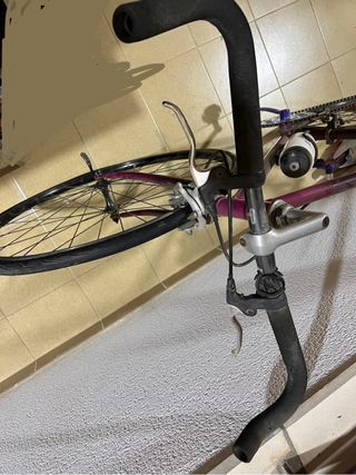 Bicicleta antigua carretera , para tipo urbana