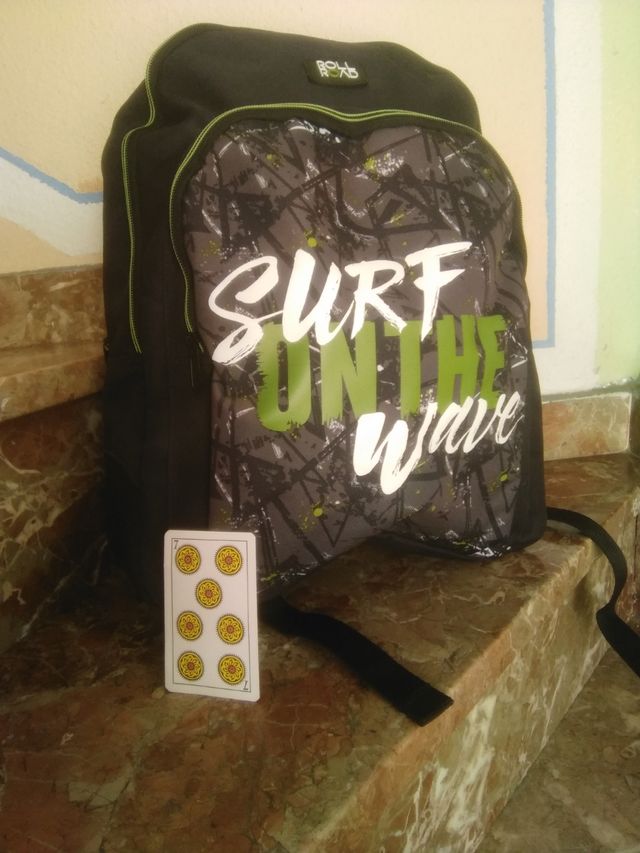 mochila colegio grande a estrenar.