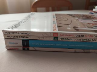 Revista "Casa viva" + "Proyecto Contract"