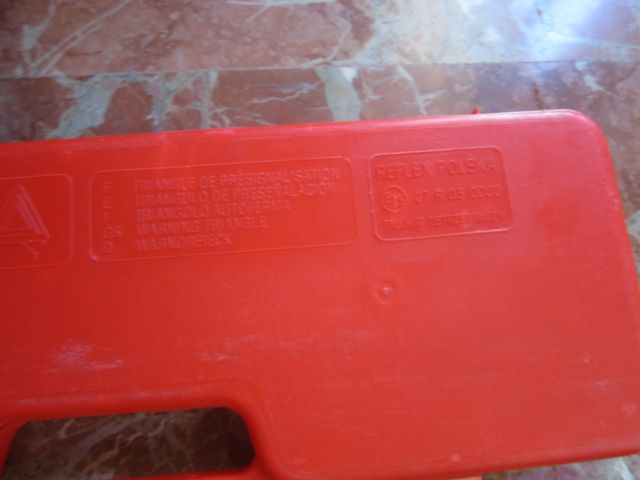 TRIANGULOS DE COCHE HOMOLOGADOS