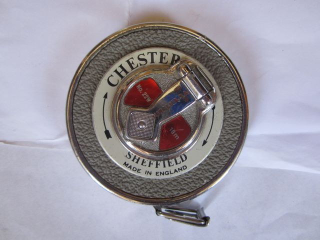 CINTA METRICA CHESTERMAN SHEFFIELD AÑOS 50-60