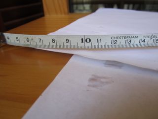 CINTA METRICA CHESTERMAN SHEFFIELD AÑOS 50-60