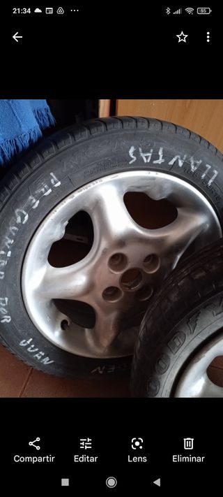 llantas de 15" para Rover Honda y más coches