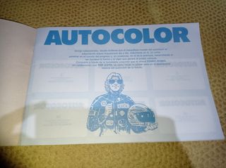 Oferta. Álbum cromos Autocolor vacío