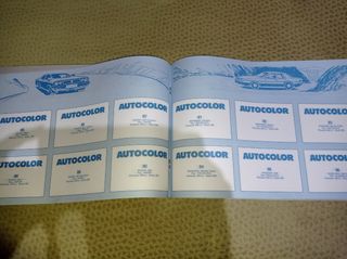 Oferta. Álbum cromos Autocolor vacío