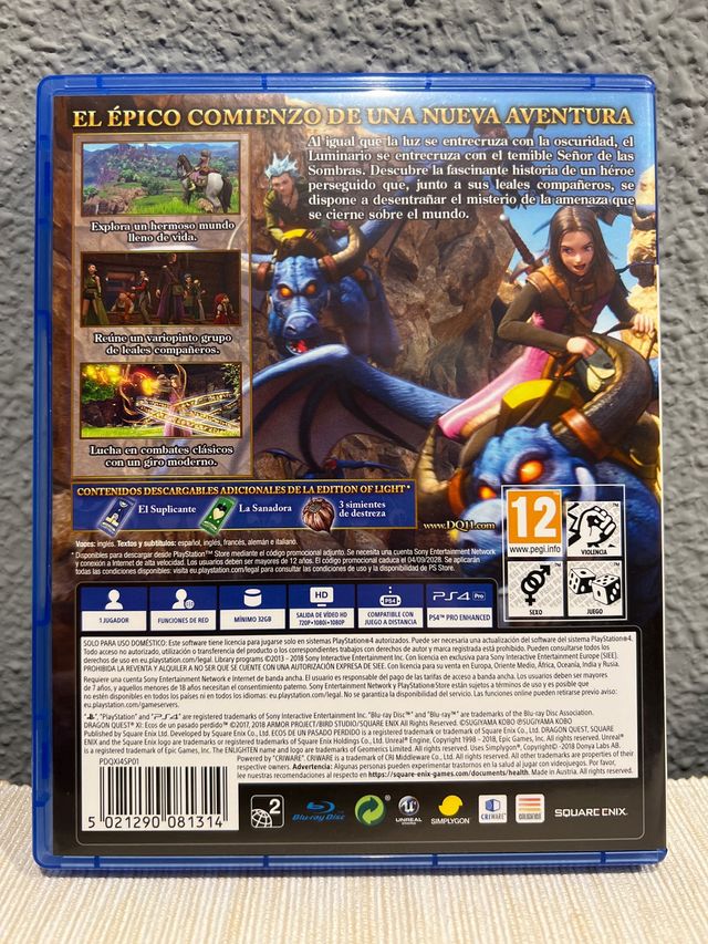 Dragón quest XI Ps4