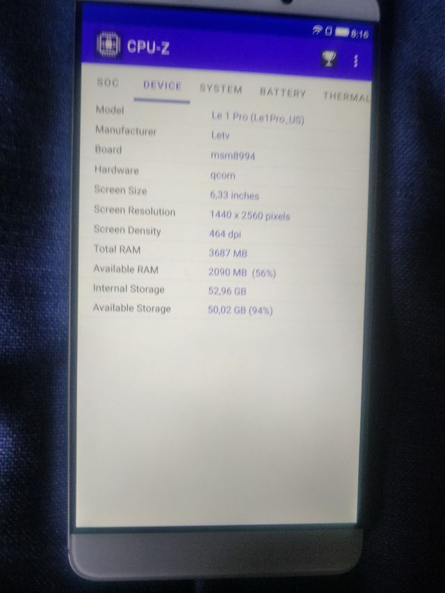 Leeco Letv X900 4 GB di RAM e 64 GB interni!!