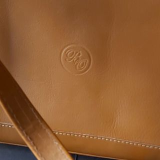 Bolso de piel beig BO