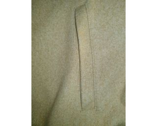 Sobrecamisa marca Milano, color beige, marrón clar