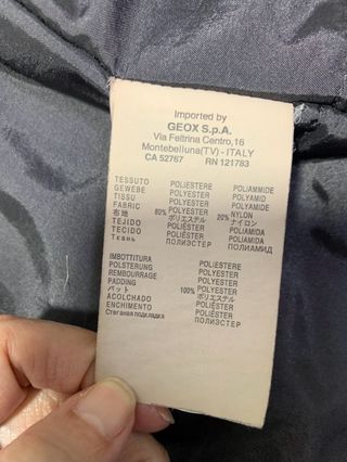 Chaquetón Geox mujer talla 48