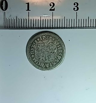 MEDIO REAL DE PLATA FELIPE V 1738