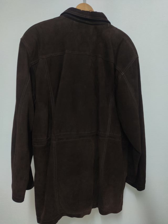 Chaquetón de Nobuck de hombre