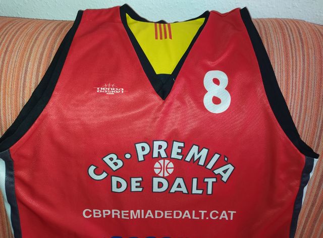 Camiseta reversible del CB PREMIÀ DE DALT