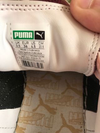 Zapatillas deportivas de piel Puma