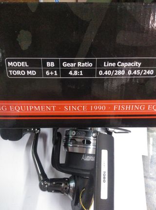 PESCA,CARRETE DE SURFCASTING - NUEVO.