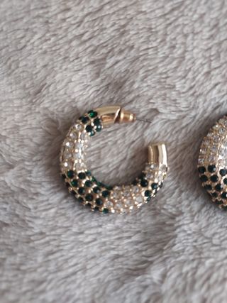 pendientes aro dorados Tintoretto