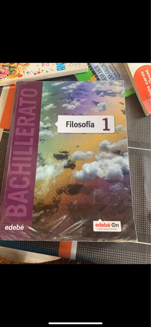 Libro filosofía 1* bachillerato